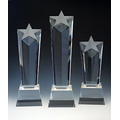 12" Optical Crystal Star Tower Award